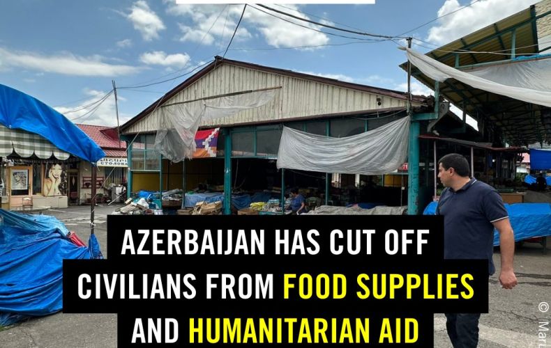 Nous nous félicitons Amnesty International pour son message demandant la levée du blocus de l&rsquo;Artsakh par l&rsquo;Azerbaïdjan