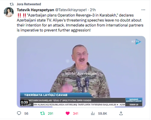 Tatevik Hayrapetyan : L&rsquo;Azerbaïdjan planifie l&rsquo;opération Revenge-3 au Karabakh