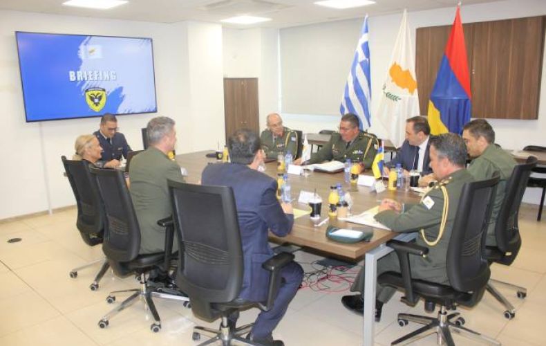 L&rsquo;Arménie, la Grèce et Chypre ont signé un programme de coopération militaire trilatéral