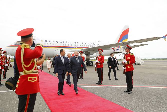Le Premier ministre arménien est arrivé en Géorgie pour une visite de travail