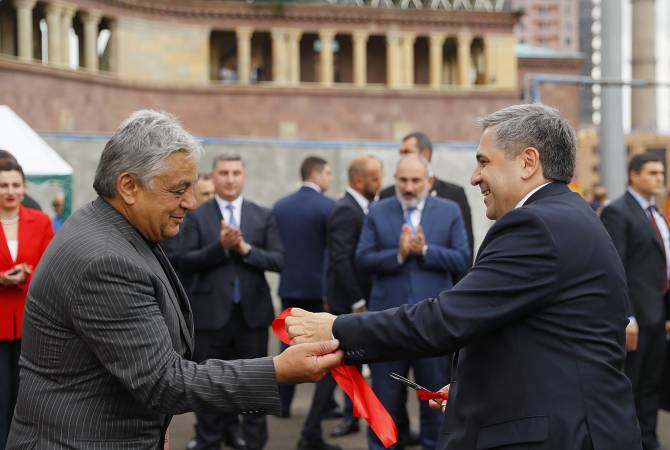 Le Premier ministre arménien a assisté à la cérémonie d&rsquo;ouverture de l&rsquo;école de sport portant le nom de Khoren Hovhannisyan
