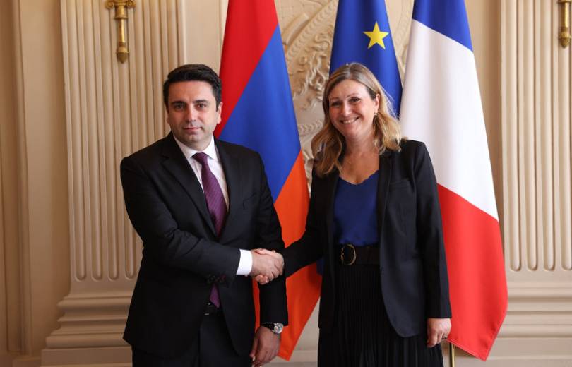 Yael Braun-Pivet à Alen Simonyan : Nous sommes toujours aux côtés de l&rsquo;Arménie