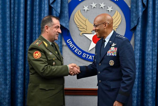Le chef de l&rsquo;Etat-major de l&rsquo;Armée arménienne a rencontré les hauts gradés américains à Washington D.C.