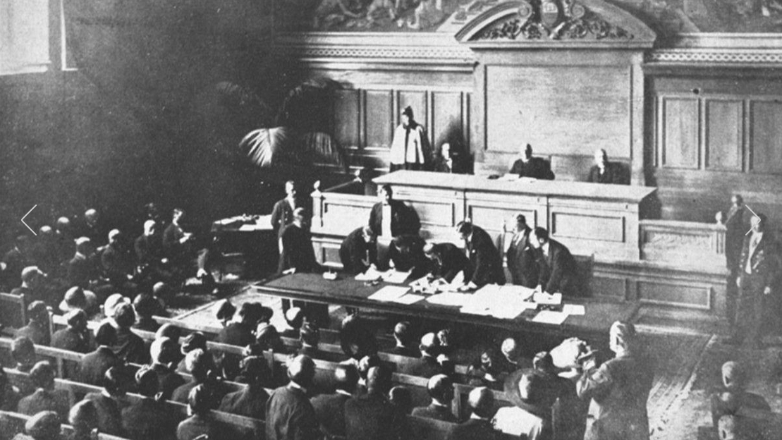 Il y a cent ans, le Traité de Lausanne ou la faillite de la démocratie