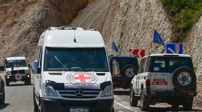 Accompagnés par le CICR, 11 malades été transférés de l&rsquo;Artsakh vers l&rsquo;Arménie