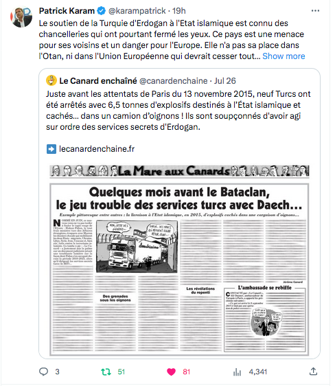 Le soutien de la Turquie à l&rsquo;Etat islamique