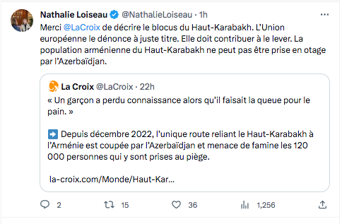 L&rsquo;UE doit contribuer à lever le blocus