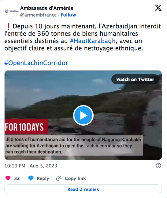360 tonnes de biens humanitaires bloqués depuis 10 jours