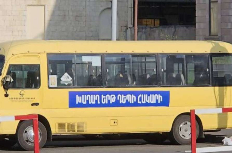Les Forces de paix russes ont refusé d&rsquo;accompagner le convoi de civils de l’Artsakh jusqu&rsquo;au pont Hakari