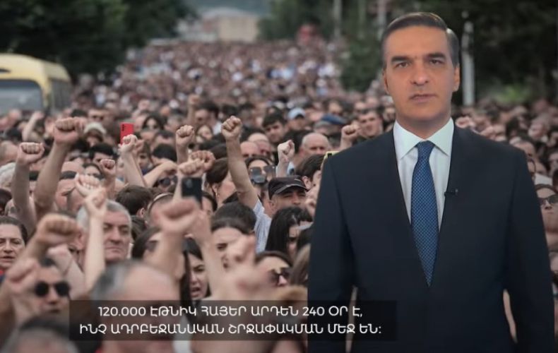 Arman Tatoyan à la communauté internationale : des mesures immédiates sont nécessaires pour empêcher un génocide de masse en Artsakh