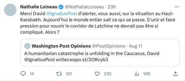 Bon article sur le blocus de David Ignatius du Washington Post