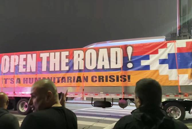 Les Arméniens des Etats-Unis ont organisé des manifestations à Los Angeles près des consulats de France, de Chine et de la maison du consul britannique