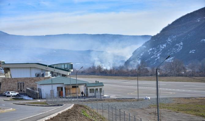 Tirs azéris en direction de l&rsquo;aéroport « Syunik » de Kapan où était arrivé par avion Nikol Pachinian quelques heures plus tôt