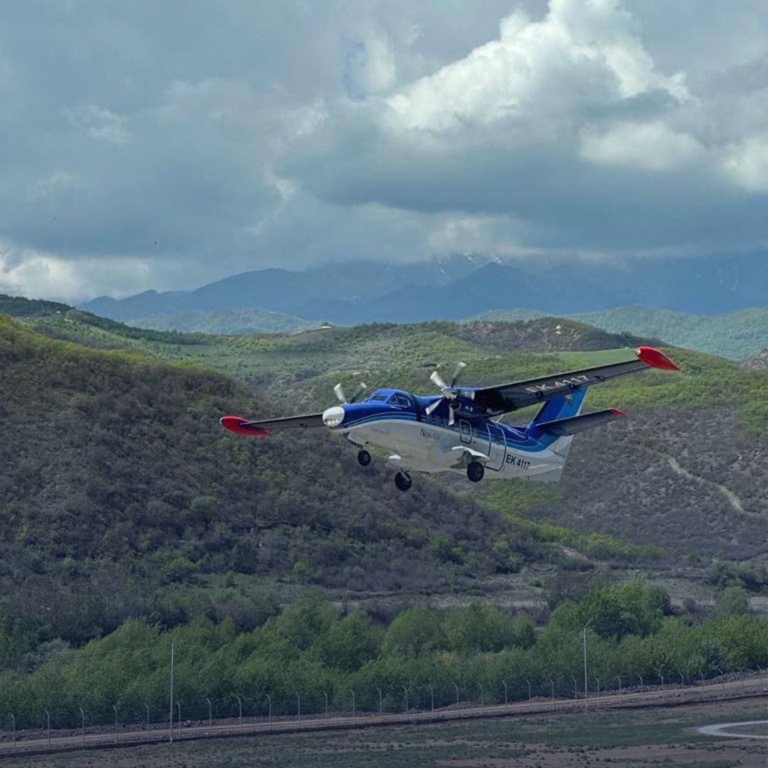 Des vols réguliers aller-retour d&rsquo;Erevan à Kapan (Syunik) seront effectués tous les lundis et vendredis