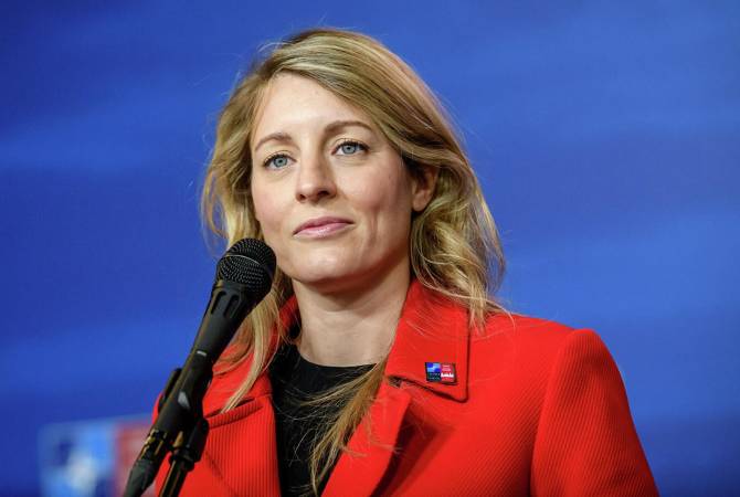 La ministre canadienne des Affaires étrangères, Mélanie Joly, se rendra en Arménie pour l&rsquo;ouverture de l&rsquo;ambassade