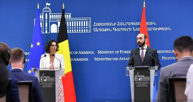 Ararat Mirzoyan a salué le niveau élevé du dialogue politique entre l&rsquo;Arménie et la Belgique