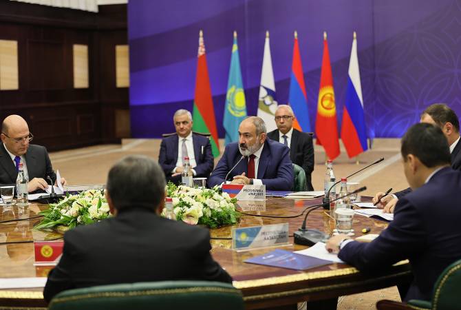 La séance du Conseil intergouvernemental eurasien s’est tenue à Tsakhkadzor en Arménie