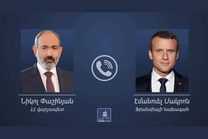 Lors de son entretien téléphonique avec Emmanuel Macron, Nikol Pachinian a souligné la nécessité de prendre des mesures pour surmonter la crise humanitaire au Haut-Karabagh