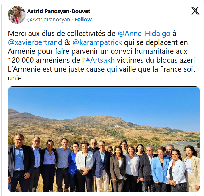 Merci aux élus de collectivités de @Anne_Hidalgo  à @xavierbertrand  & @karampatrick