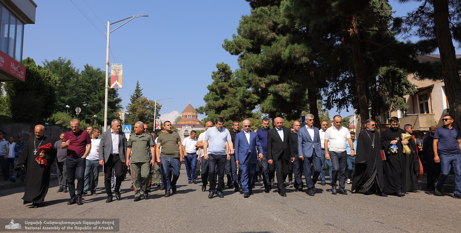 A l&rsquo;occasion de la Fête de la République de l&rsquo;Artsakh le 2 septembre, une prière républicaine a été célébrée à Stepanakert