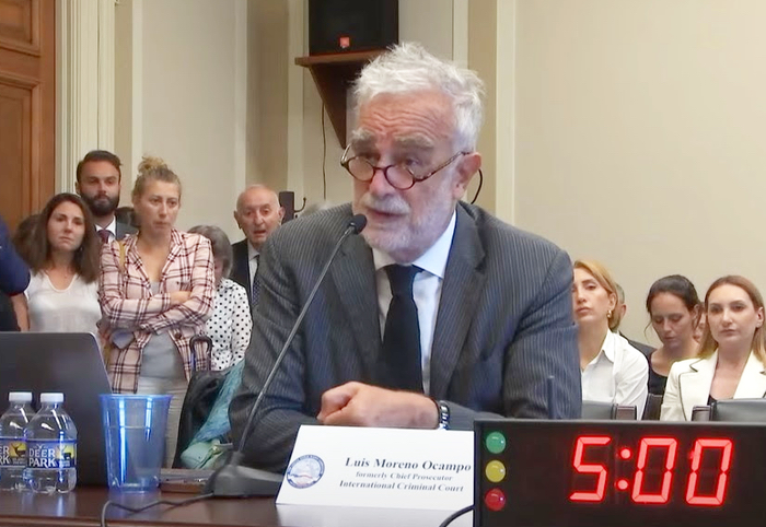 Luis Moreno Ocampo exhorte les États-Unis à intervenir pour empêcher de nouvelles atrocités