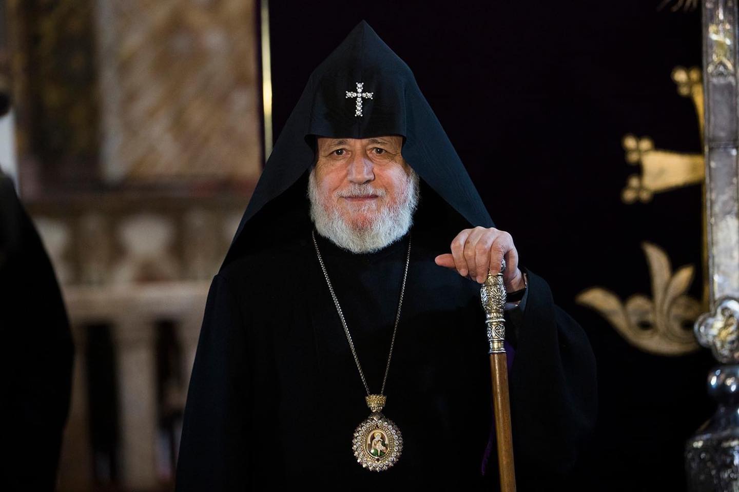 Message de Sa Sainteté Karékine II, Catholicos de tous les Arméniens à M. S. Shahramanyan, Président