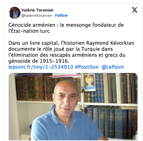 Dans un livre capital, l’historien Raymond Kévorkian documente le rôle joué par la Turquie dans l’élimination des rescapés arméniens et grecs du génocide de 1915-1916.