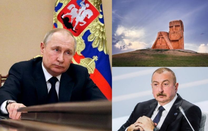 Poutine : J&rsquo;espère que les dirigeants de l&rsquo;Azerbaïdjan, comme ils nous l&rsquo;ont dit, ne sont pas intéressés par le nettoyage ethnique en Artsakh