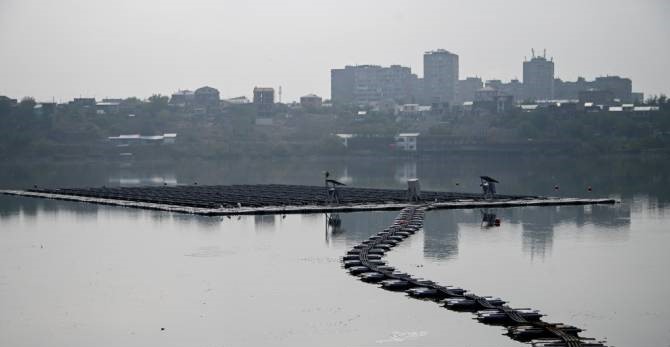 L&rsquo;Arménie inaugure la première centrale photovoltaïque flottante de la region