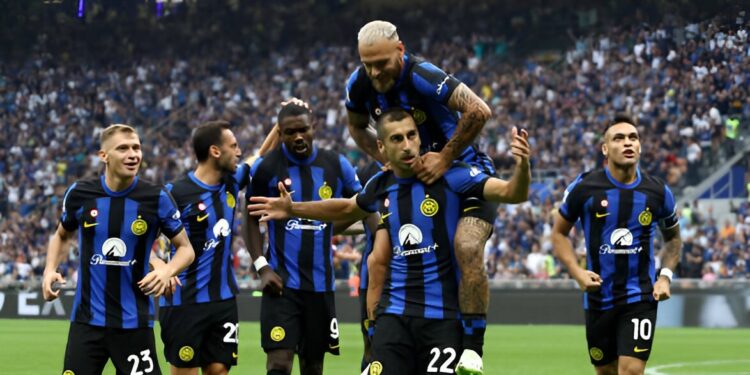 Magic Mkhitaryan auteur d’un doublé et d’une passe décisive lors du match Inter Milan-AC Milan (5-1)