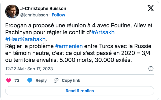 La propositions d&rsquo;Erdogan d&rsquo;une réunion à 4