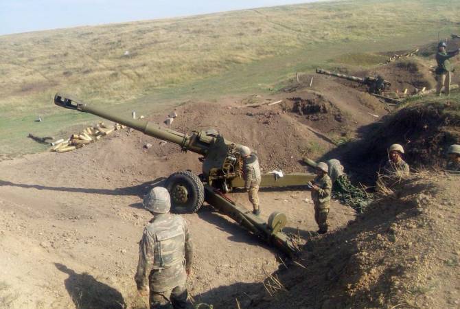 Les forces azéries tentent d&rsquo;avancer profondément dans les lignes de défense du Haut- Karabakh