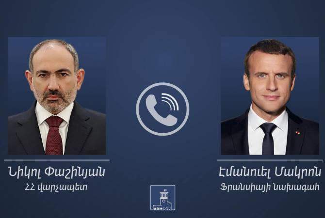 Entretien téléphonique entre Nikol Pachinian et Emmanuel Macron
