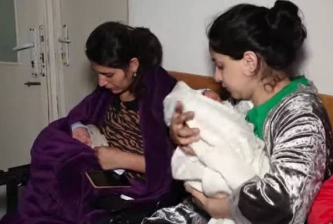 Des bébés sont nés à Stepanakert au Haut-Karabagh sous les bombardements