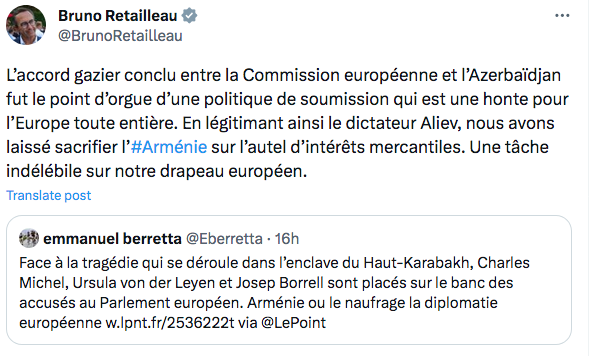 Une honte pour l’Europe toute entière