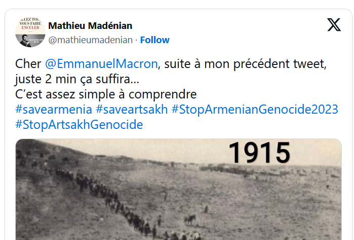 Cher @EmmanuelMacron , suite à mon précédent tweet, juste 2 min ça suffira…
