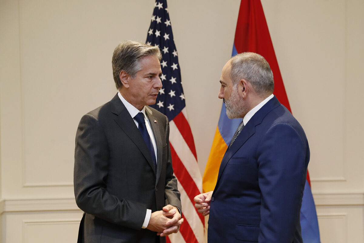 Dans un appel téléphonique Nikol Pachinian et Antony Blinken ont discuté de la situation au Haut-Karabagh
