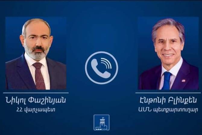Blinken dit à l&rsquo;Arménie sa « profonde inquiétude » pour les habitants du  Karabakh