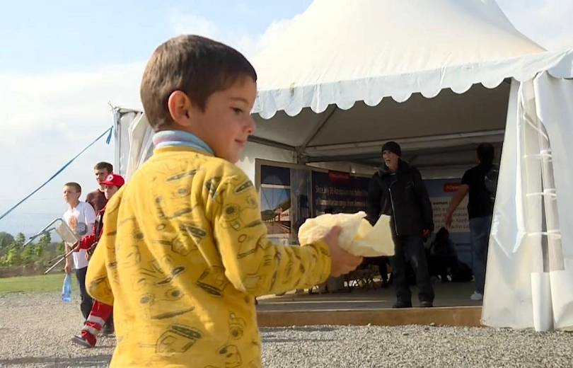 Hier à 22h00, 1 050 personnes sont entrées en Arménie depuis le Haut-Karabagh