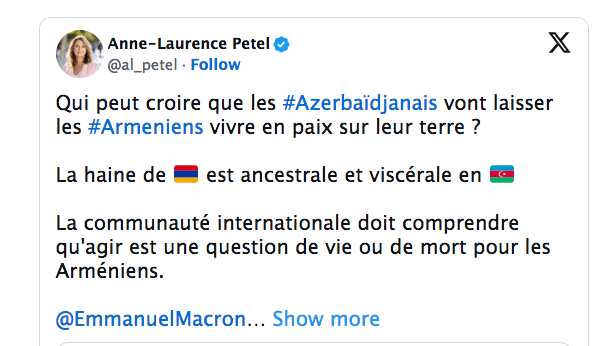 Qui peut croire que les #Azerbaïdjanais vont laisser les #Armeniens vivre en paix sur leur terre ?