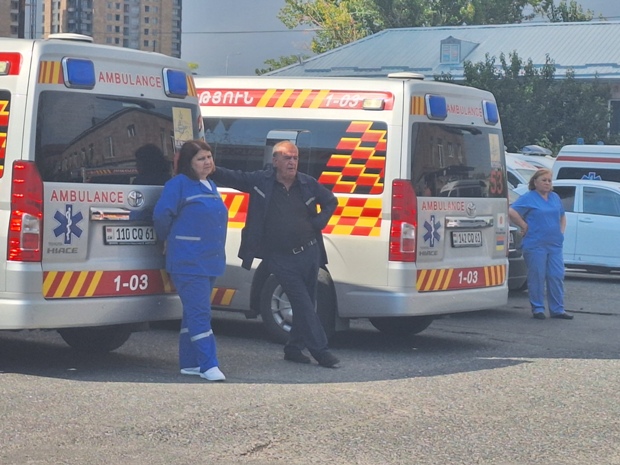 13 victimes de l’explosion de la réserve de carburant en Artsakh ont été transférées à Erévan au Centre national des brûlés
