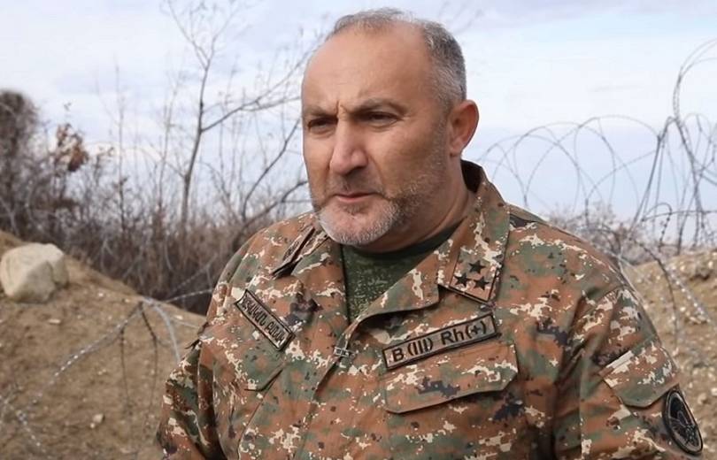 Le colonel Karen Jalavyan surnommé Kyoch est déjà à Goris en Arménie