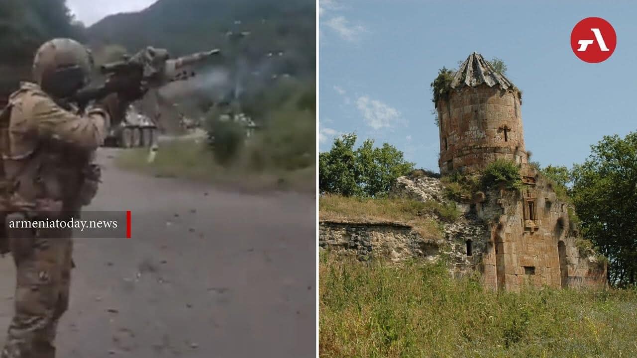 La soldatesque azérie s’attaque au patrimoine arménien