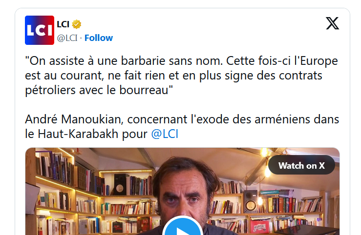 « On assiste à une barbarie sans nom. Cette fois-ci l&rsquo;Europe est au courant, ne fait rien et en plus signe des contrats pétroliers avec le bourreau »