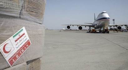 Le Croissant-Rouge d’Iran envoie 50 tonnes d&rsquo;aide humanitaire aux Arméniens déplacés de force de l&rsquo;Artsakh