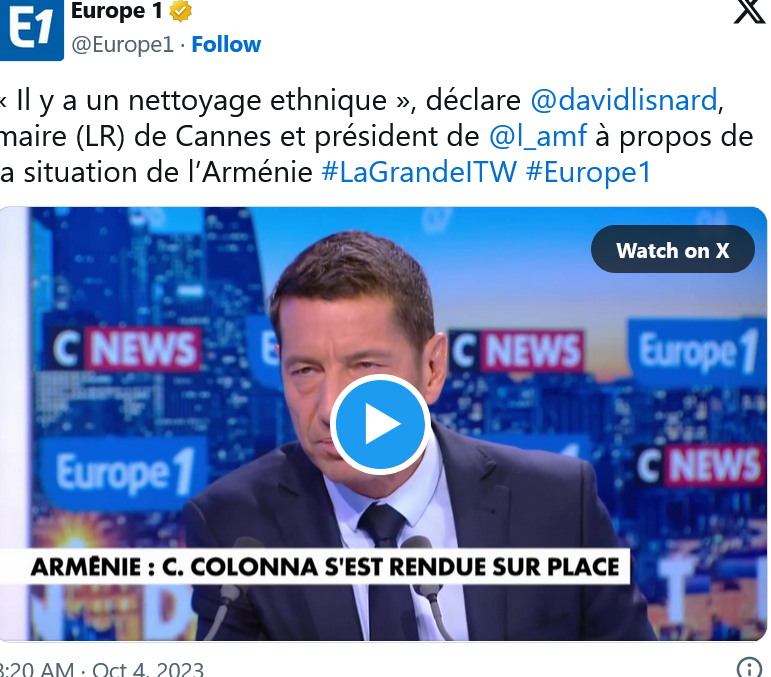 Il y a un nettotage ethnique