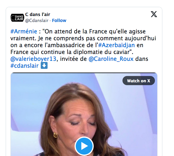 #Arménie : « On attend de la France qu’elle agisse vraiment.