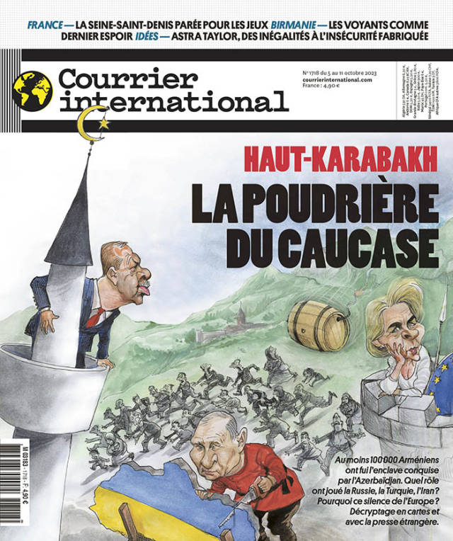 « Courrier International » :  Haut-Karabakh, la poudrière du Caucase