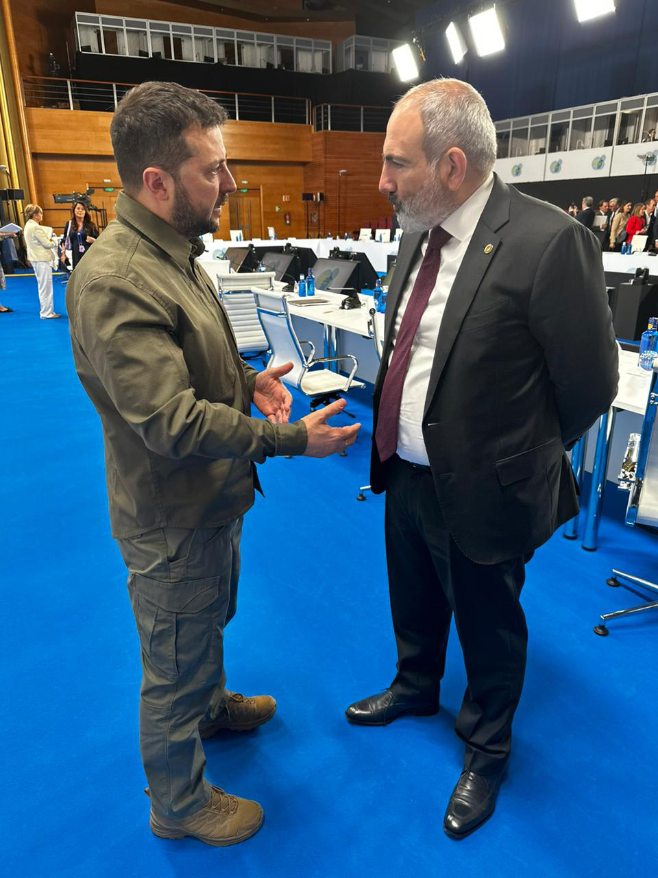 Pachinian et Zelensky ont discuté de la situation sécuritaire dans le Sud-Caucase