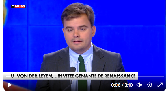 Questions sur la présence d&rsquo;Ursula Von der Leyen au campus de Renaissance